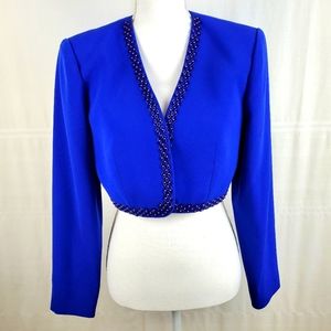 Vintage 80s Rimini EUC embellished bolero 6